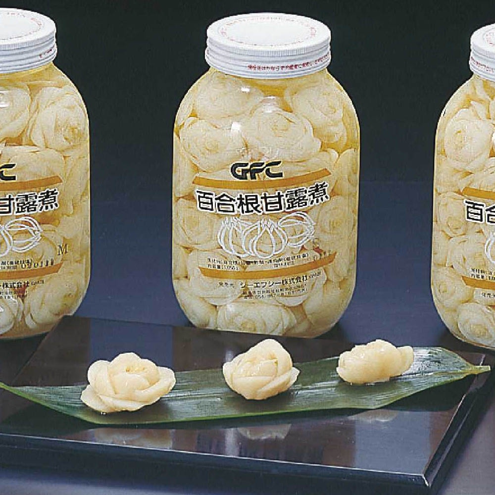 GFC 南食品 百合根甘露煮S 1050g(36~50個入り) 1050g(36~50個入り