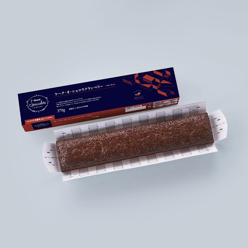 味の素 フリーカットケーキケーク・オ・ショコラクランベリー 370g