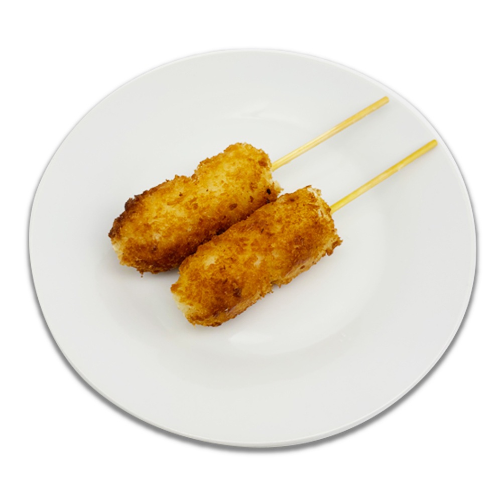 ケース販売】夢咲祭 うずら串フライ 3kg(2個串：100本入り) | 冷凍食品