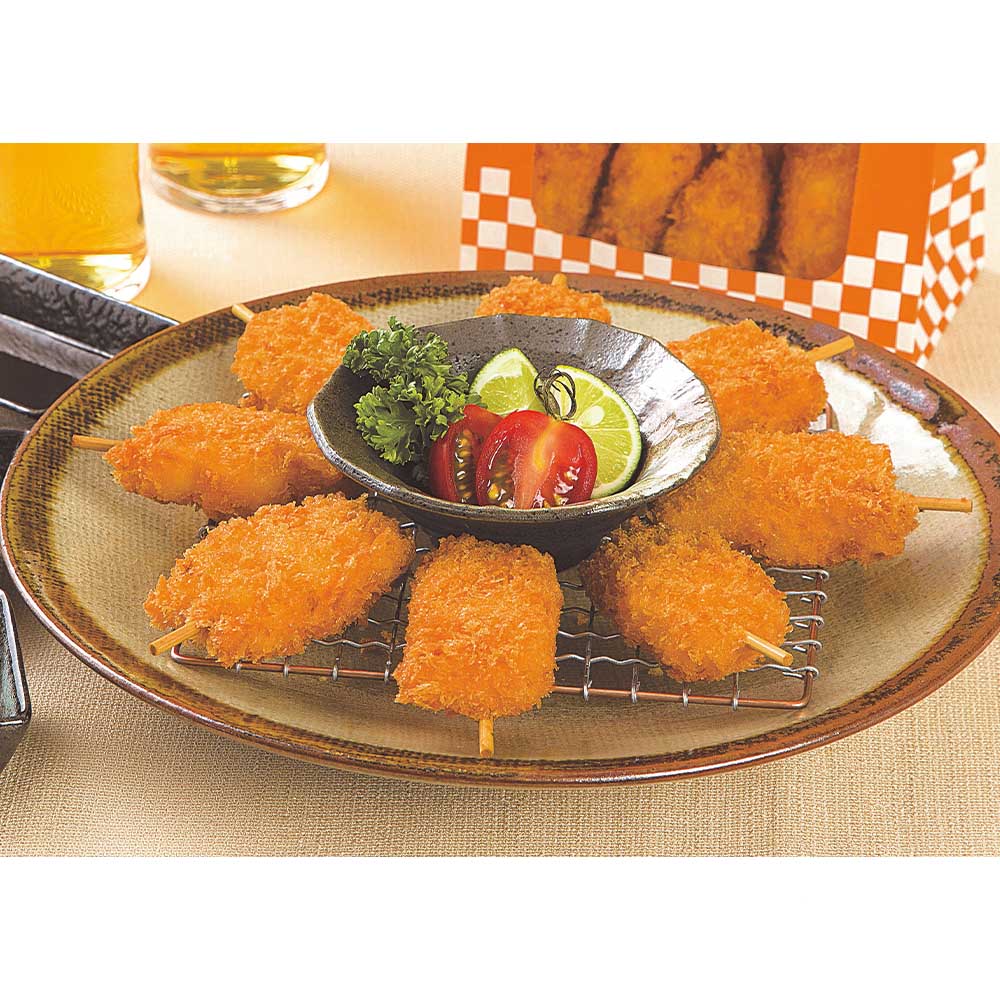 ケース販売】ちぬや 豚ロースと玉ねぎの串かつ20 20g×150本 | 冷凍食品