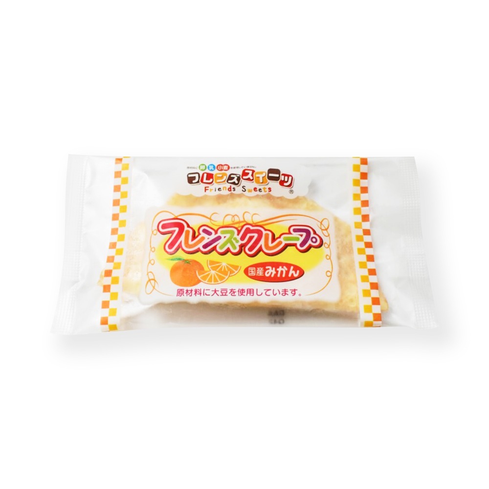 日東ベスト フレンズクレープ(国産みかん) 30g×5個セット | 冷凍食品