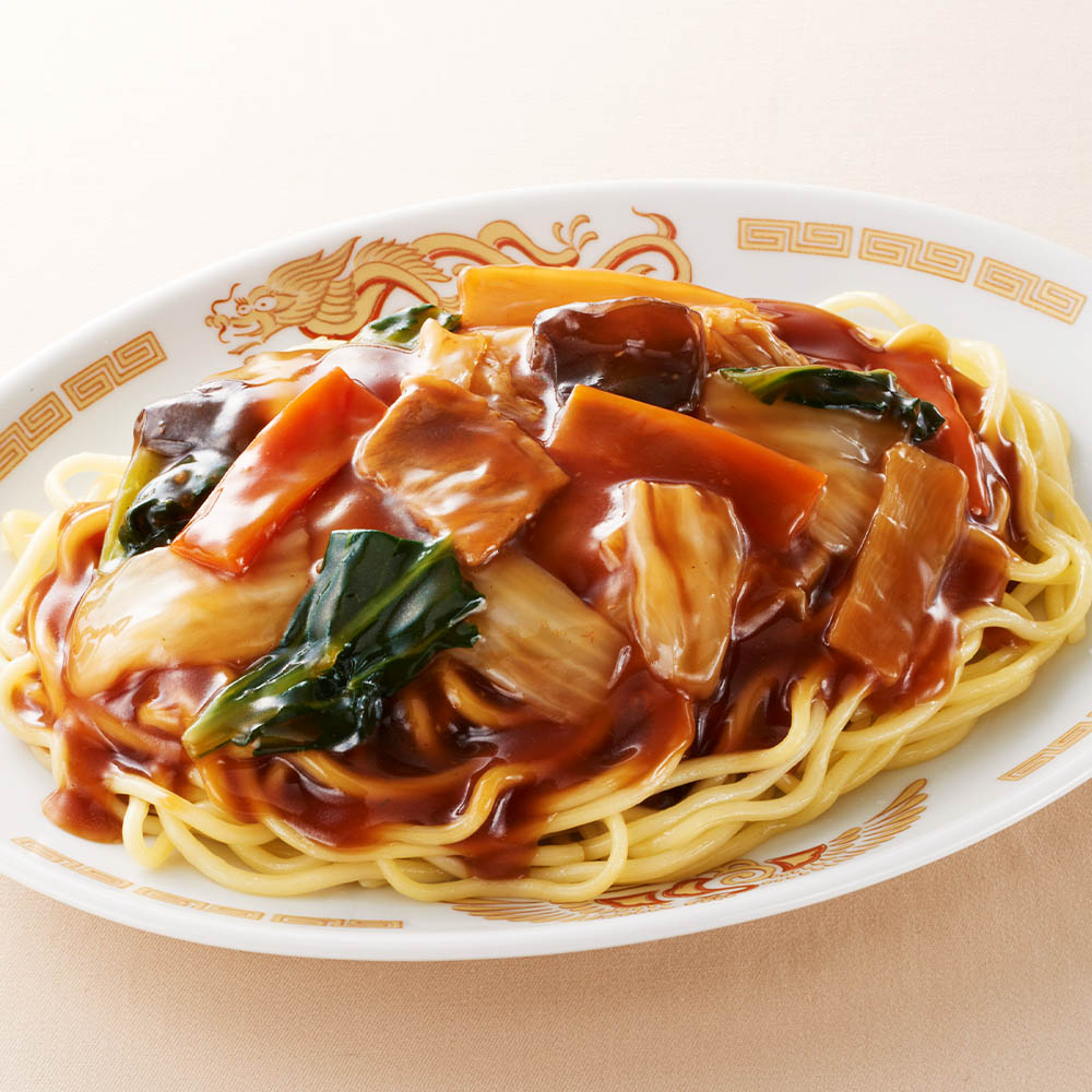 あんかけ ケース販売】マルハニチロ オイスターソース香る太麺あんかけ焼きそば