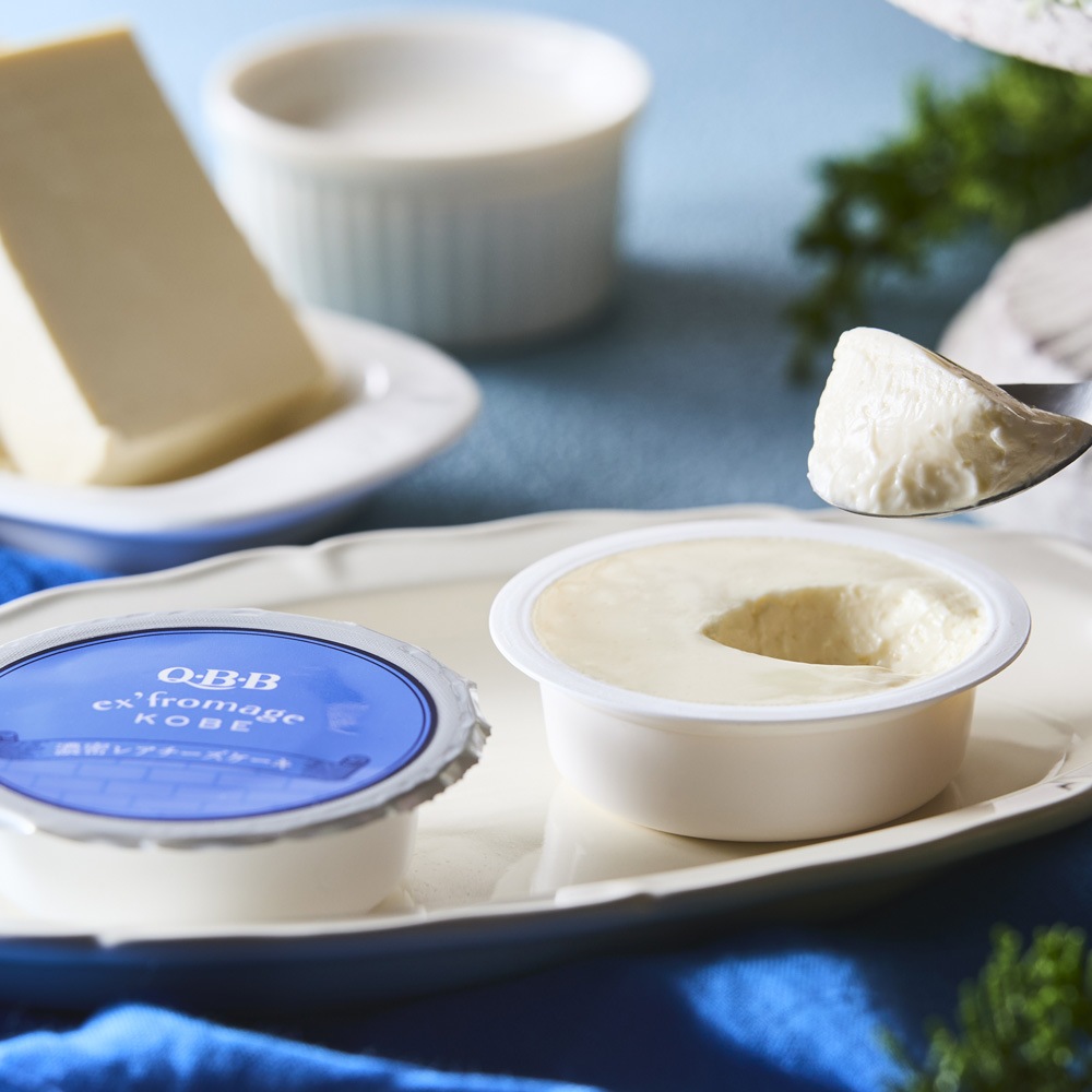 特別価格10%OFF】QBB ex'fromage KOBE 濃密レアチーズケーキ4個入り