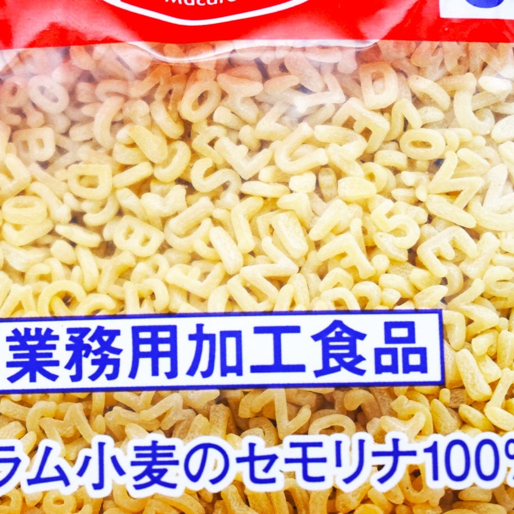 奥本製粉 アルファベットマカロニ 500g | めん類・パスタ,パスタ の