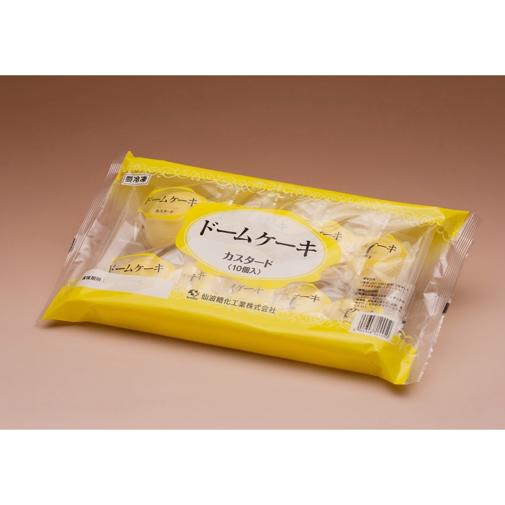 仙波糖化 新ドームケーキ(カスタード) 40g×10個 | スイーツ・お菓子