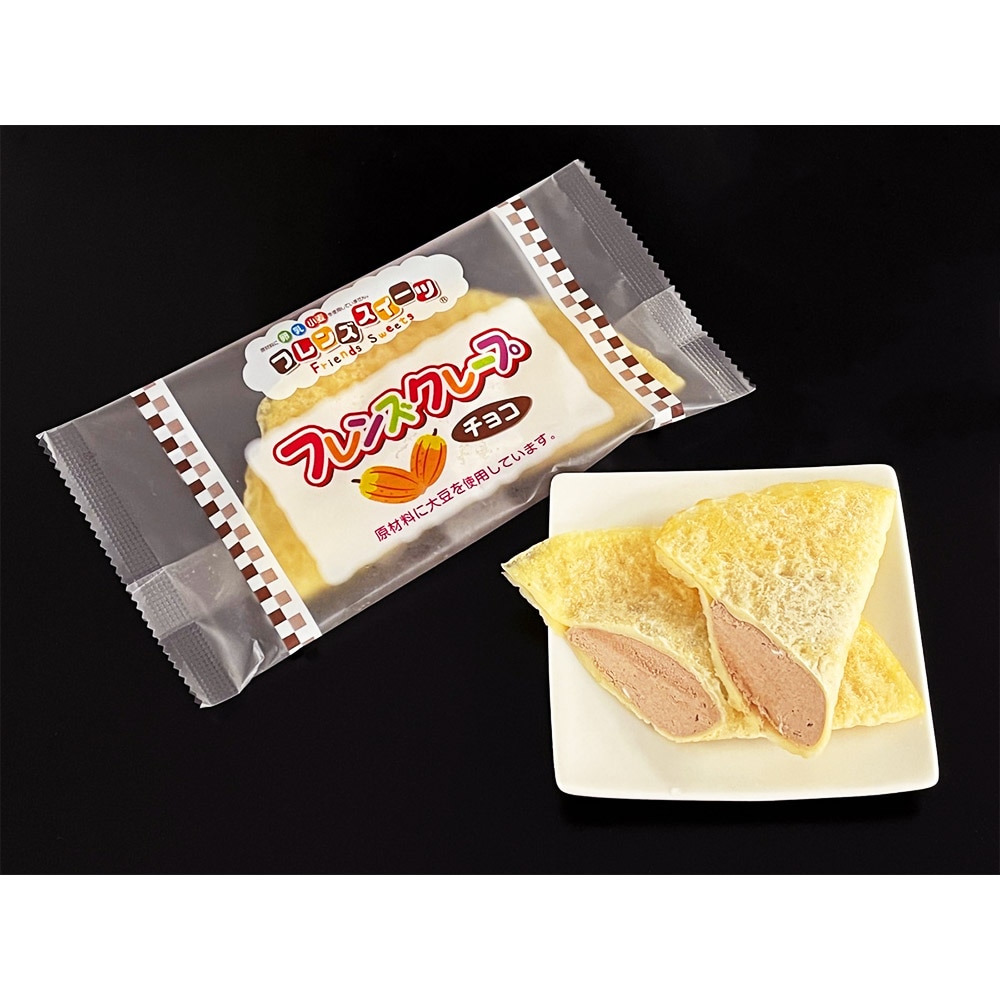 ケース販売】日東ベスト フレンズクレープ(チョコ) 30g×40個入り