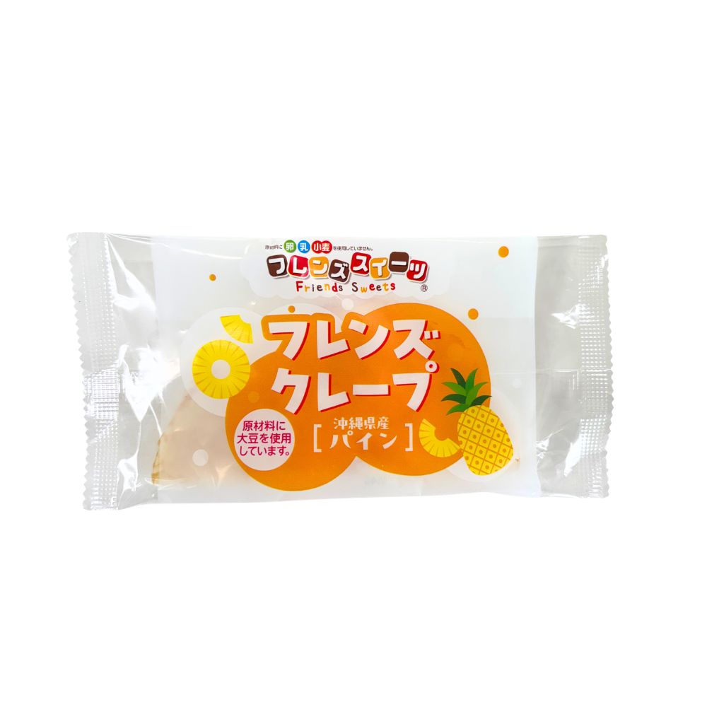 日東ベスト フレンズクレープ(沖縄県産パイン) 30g×40個入り 【季節
