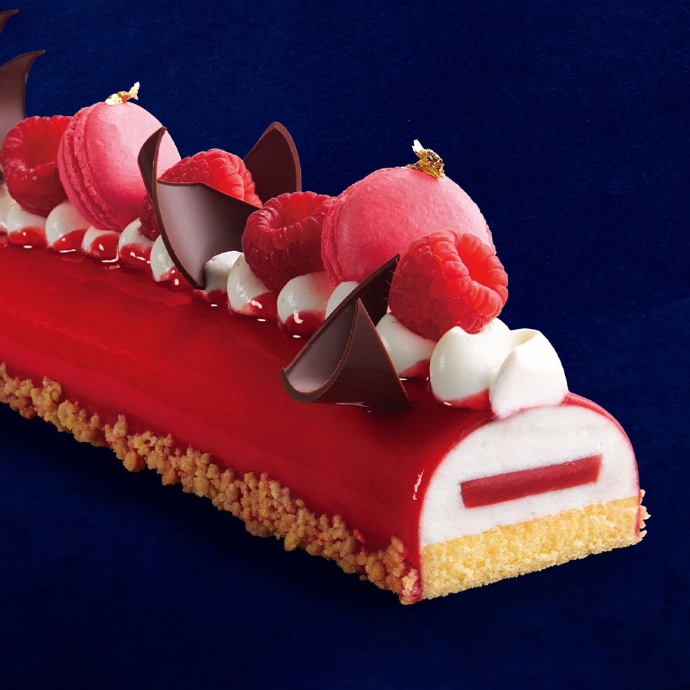 味の素 フリーカットケーキ ドーム・オ・フランボワ 319g | スイーツ