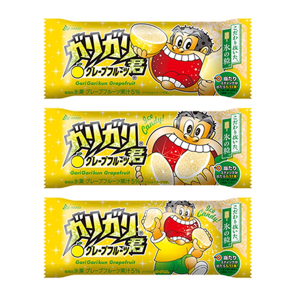 ケース販売】赤城 ガリガリ君グレープフルーツN 105ml×33個セット