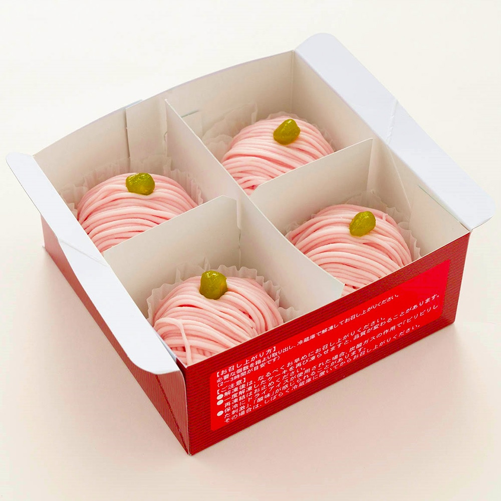 五洋食品 桜モンブラン 260g(65g×4個入り) | スイーツ・お菓子,ケーキ
