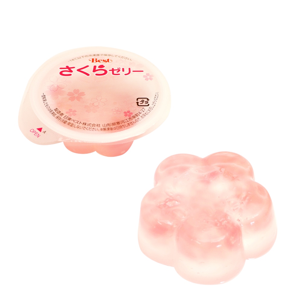 季節限定】日東ベスト さくらゼリー30g×40個入り | スイーツ・お菓子