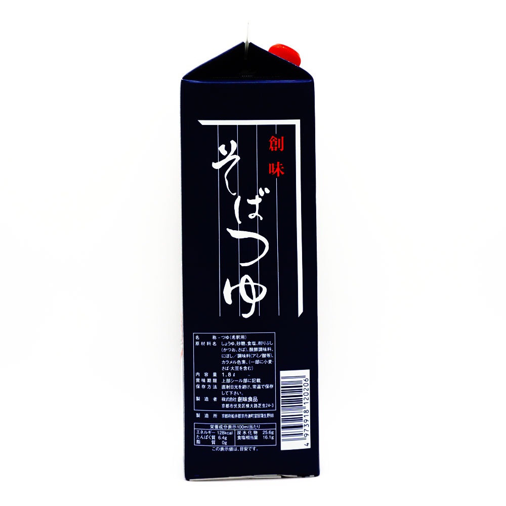 創味食品 そばつゆ 1.8L | 調味料・スパイス・だし・油,めんつゆ の