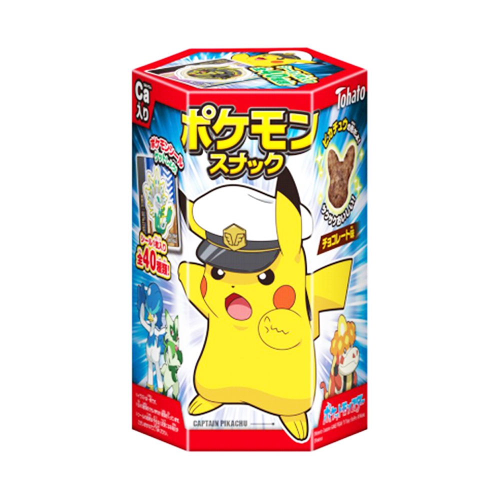 ケース販売】東ハト ポケモンスナックチョコレート 23g×6個×8箱