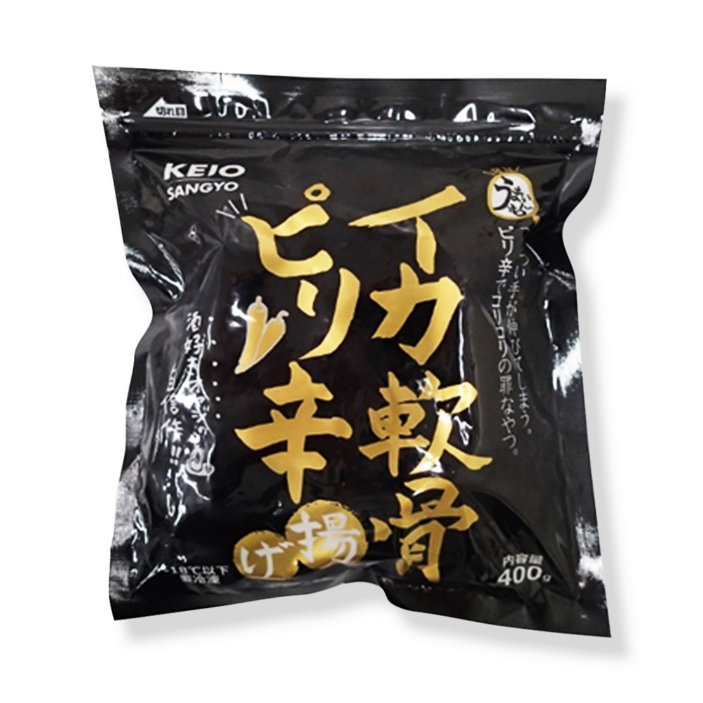ケーオー産業 イカ軟骨ピリ辛揚げ 400g | 冷凍食品,冷凍おかず の