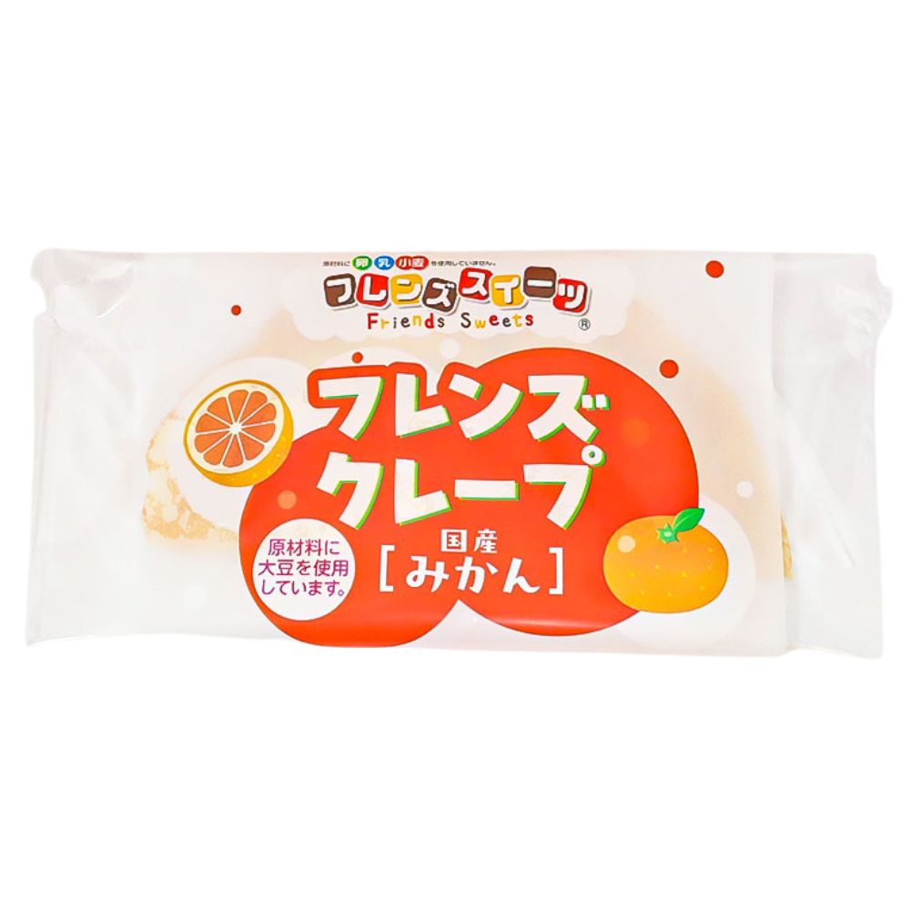 ケース販売】日東ベスト フレンズクレープ(国産みかん) 30g×40個入り