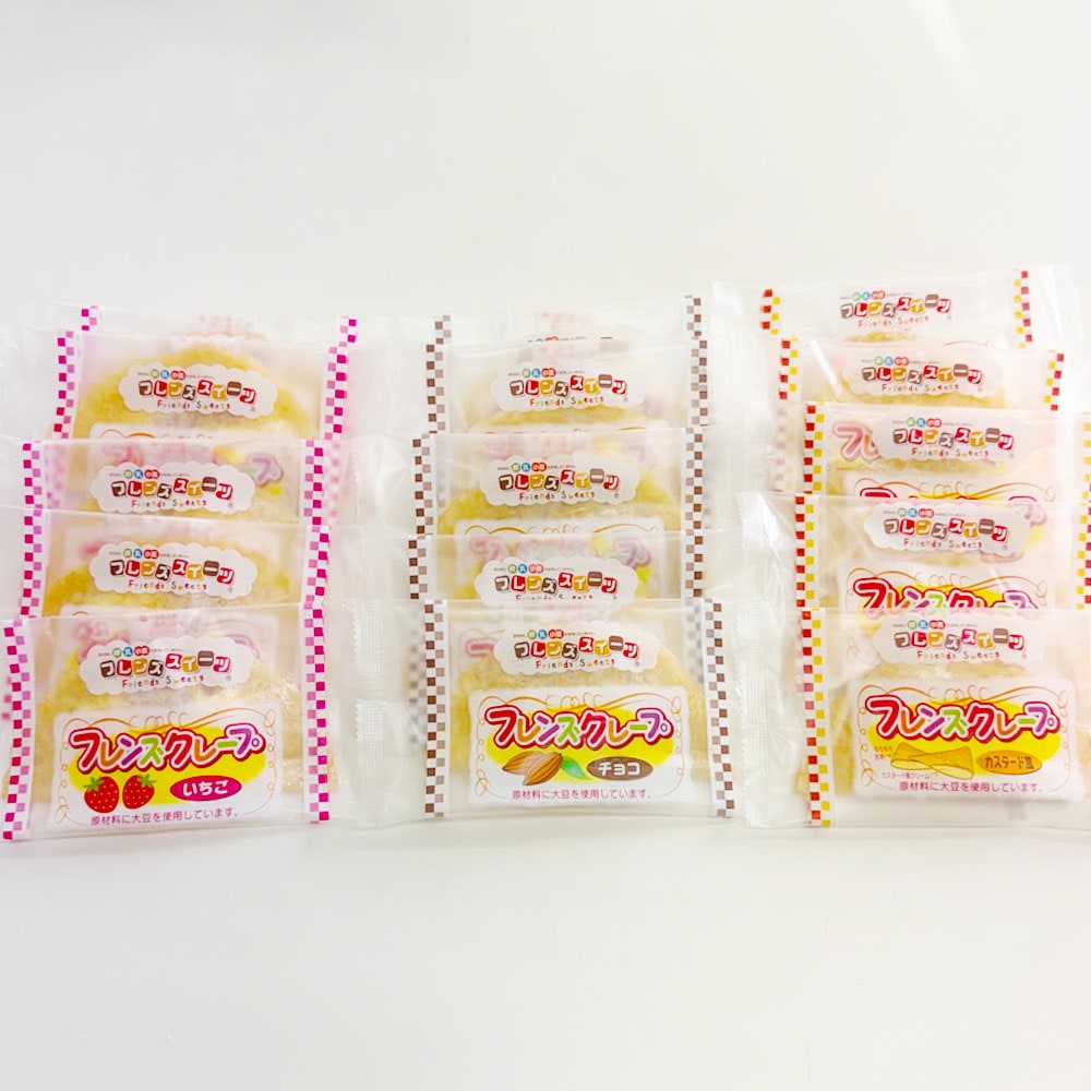 日東ベスト フレンズクレープアソートセット15個 (いちご・チョコ