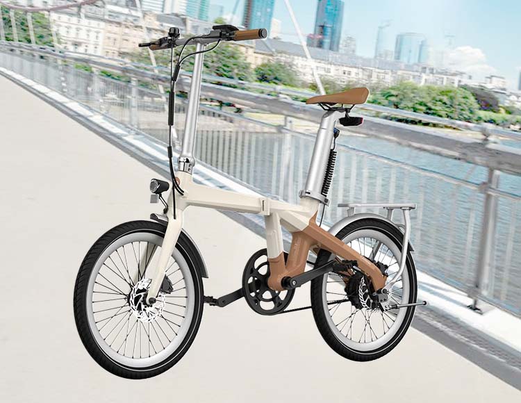 自転車関連 [公道も安心] Ado e-bike 電動自転車 Air Carbon 折りたたみ 20インチ 超軽量