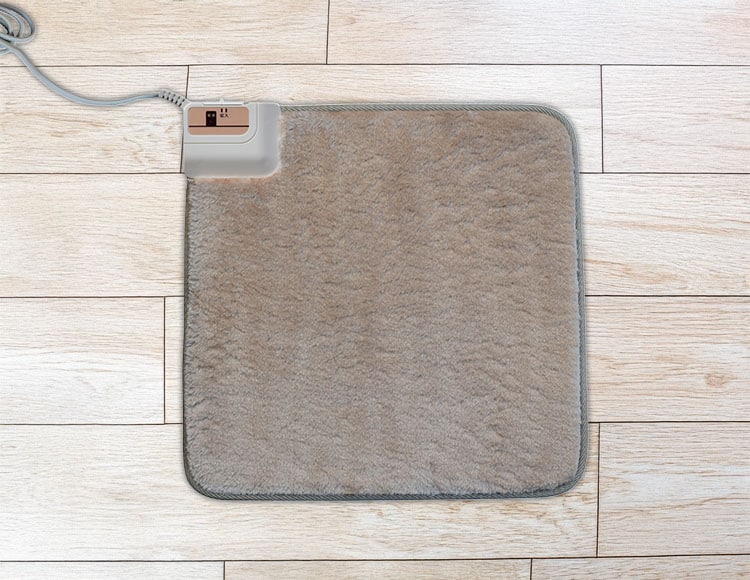 生活家電 電気ホットマット  40×40cm 座椅子 足元温め コンパクトサイズ