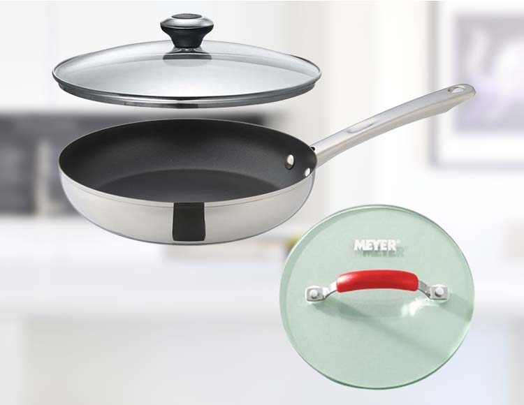 すべての商品 MEYER ( マイヤー ) スターシェフ フライパン 24cm フライパンプレス ガラス蓋 3点セット
