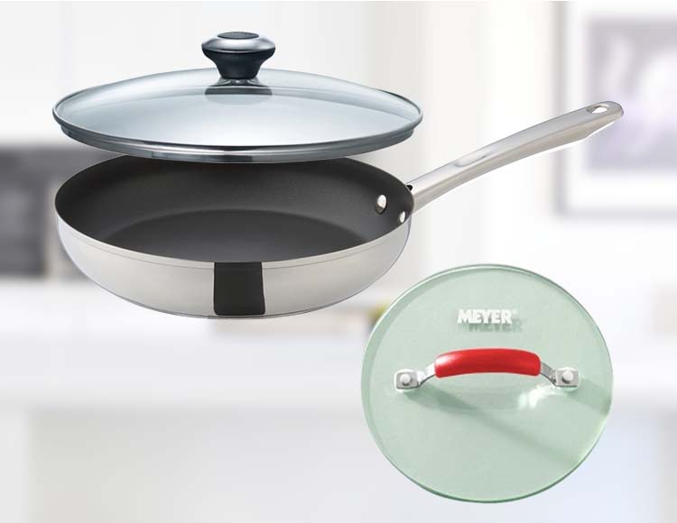 すべての商品 MEYER ( マイヤー ) スターシェフ フライパン 26cm フライパンプレス ガラス蓋 3点セット