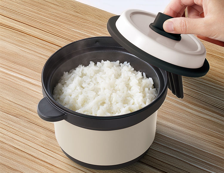 [レンジ簡単時短調理] 電子レンジ調理器 マルチポット 1.0L レシピ付き
