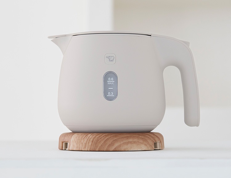 象印 電気ケトル 600ml サンドグレー