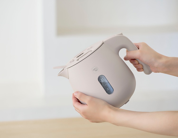 象印 電気ケトル 600ml サンドグレー