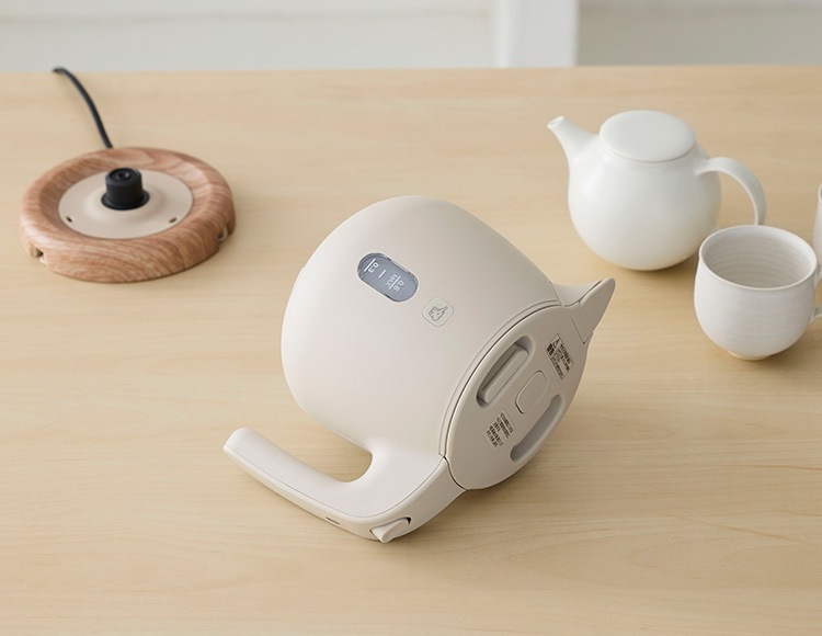 象印 電気ケトル 600ml サンドグレー