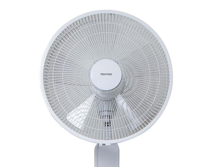 [ DCモーターで省エネ・静音] リビング扇風機 リモコン付き 40cm羽根 5枚羽根 大風量 ホワイト