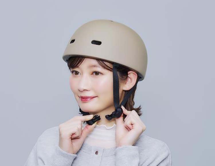自転車ヘルメット おしゃヘル 子供から大人まで (頭位52-58cm対応)