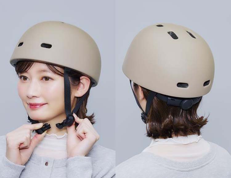 自転車ヘルメット おしゃヘル 子供から大人まで (頭位52-58cm対応)
