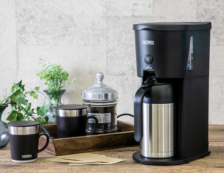 THERMOS（サーモス） 真空断熱ポット 630ml コーヒーメーカー セット ECJ-700
