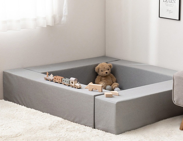 [makeshop確認用]キッズコーナー ブロック4個 マット1枚 セット