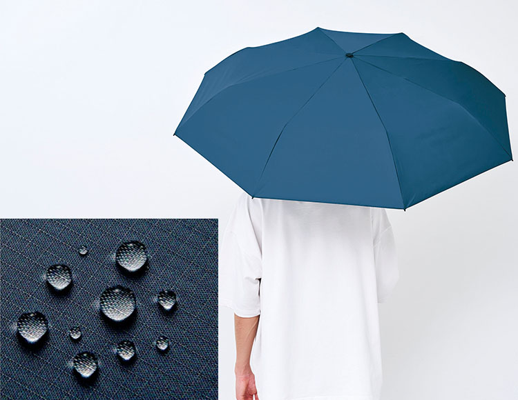 [親骨60cmでメンズにも] サンブロックラボ 遮夏クール 折りたたみ 3段 日傘 晴雨兼用
