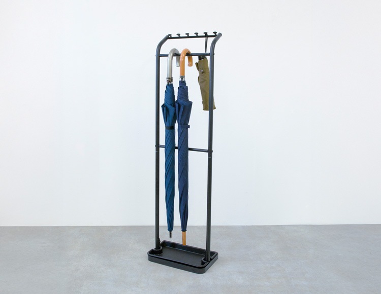 [マット調でおしゃれ] 傘立て スリム 折り畳み傘対応 18×30×108cm