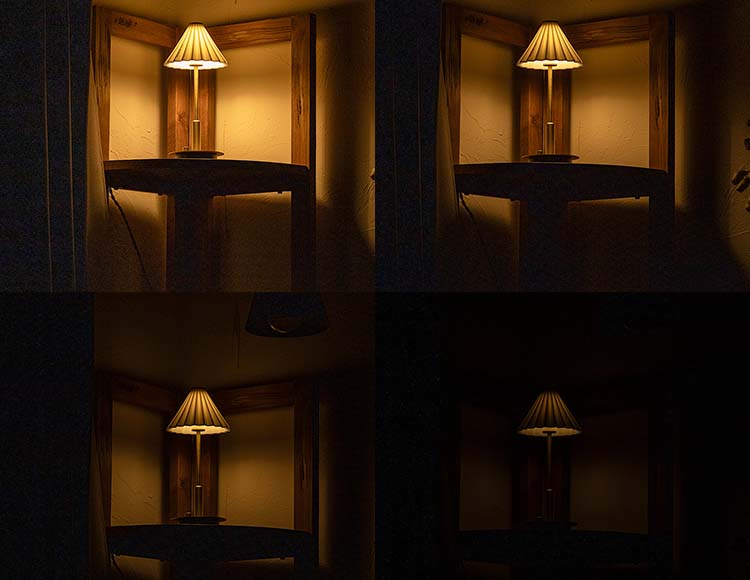 ORIGAMI LAMP (オリガミランプ) ポータブルライト コッパー USB充電式