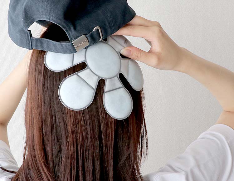 [帽子やヘルメットに] 冷えすぎる！ ヘッドパッド Mサイズ 冷却グッズ