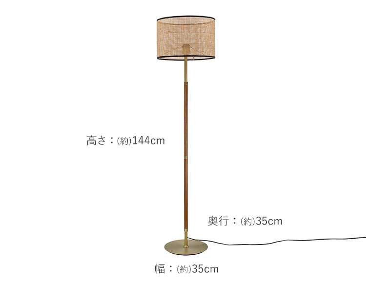 フロアライト 1灯タイプ LED電球クリア付