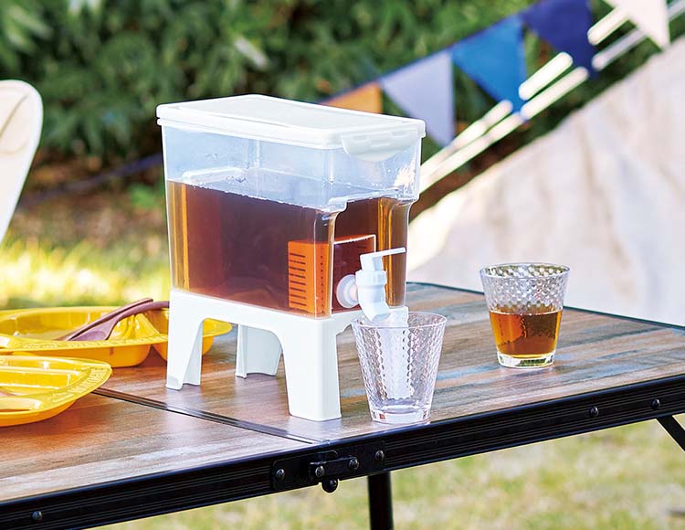 [置くだけ簡単] ドリンクサーバー ソソギーナ スタンド付き 3L