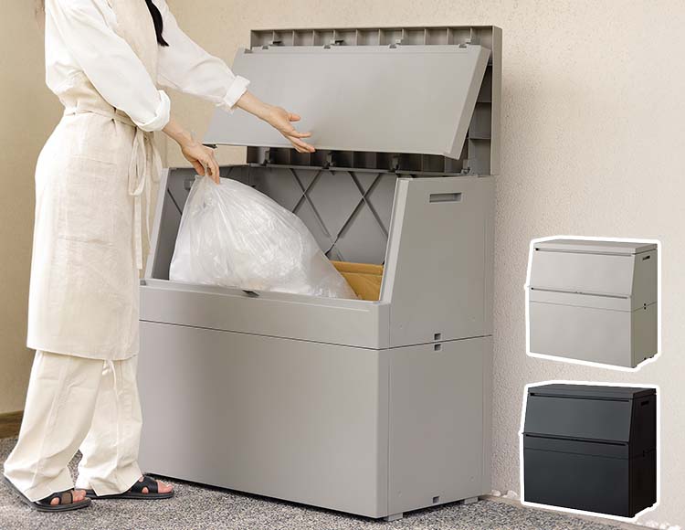 SOLOW (ソロウ) 出し入れがスムーズな屋外ストッカー 250L 日本製 組立品