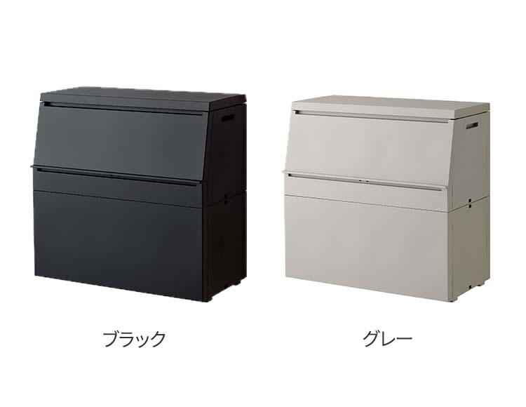 SOLOW (ソロウ) 出し入れがスムーズな屋外ストッカー 250L 日本製 組立品