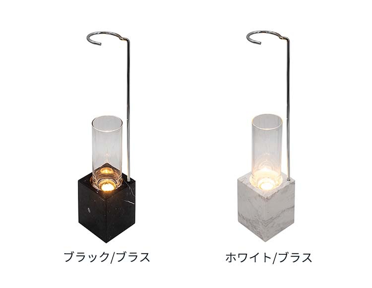 フラワーべースランプ シルバー リモコン付 LED電球対応