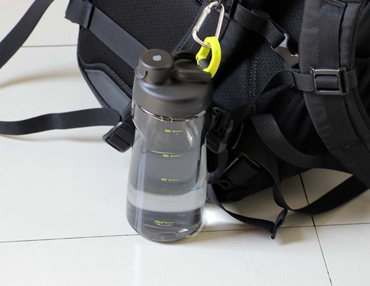 ロック＆ロック Active ウォーターボトル 550ml ブラック
