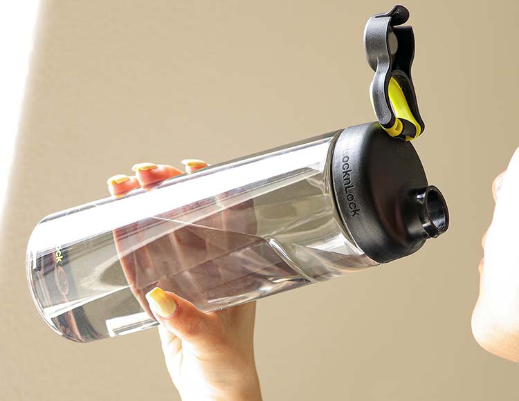 ロック＆ロック Active ウォーターボトル 730ml ブラック