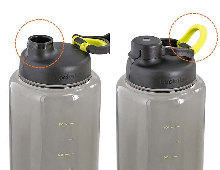 ロック＆ロック Active ウォーターボトル 1L ブラック