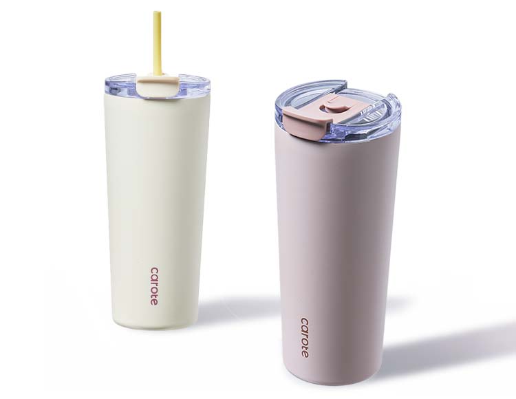 【公式販売店】CAROTE(カローテ) Handy Cafe タンブラー ストロー付き 700ml 保冷専用