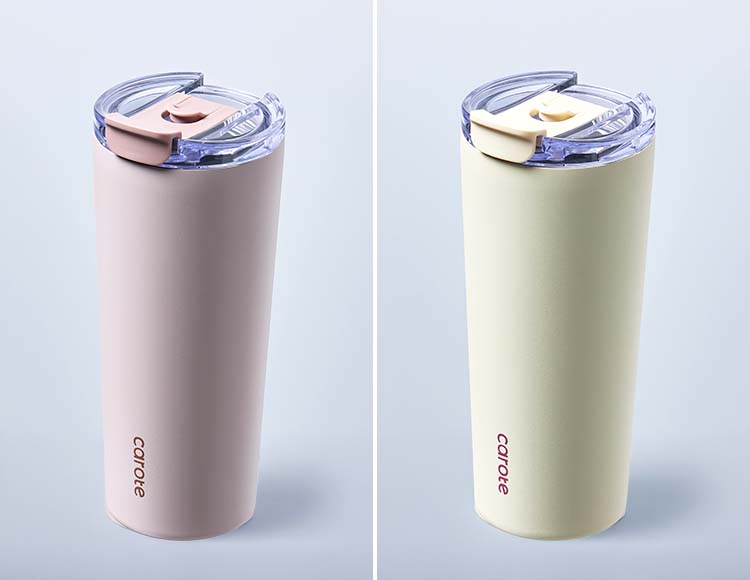 【公式販売店】CAROTE(カローテ) Handy Cafe タンブラー ストロー付き 700ml 保冷専用