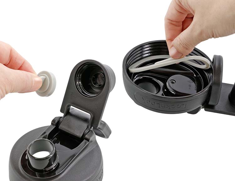 ロック＆ロック Active ウォーターボトル 1.5L ブラック