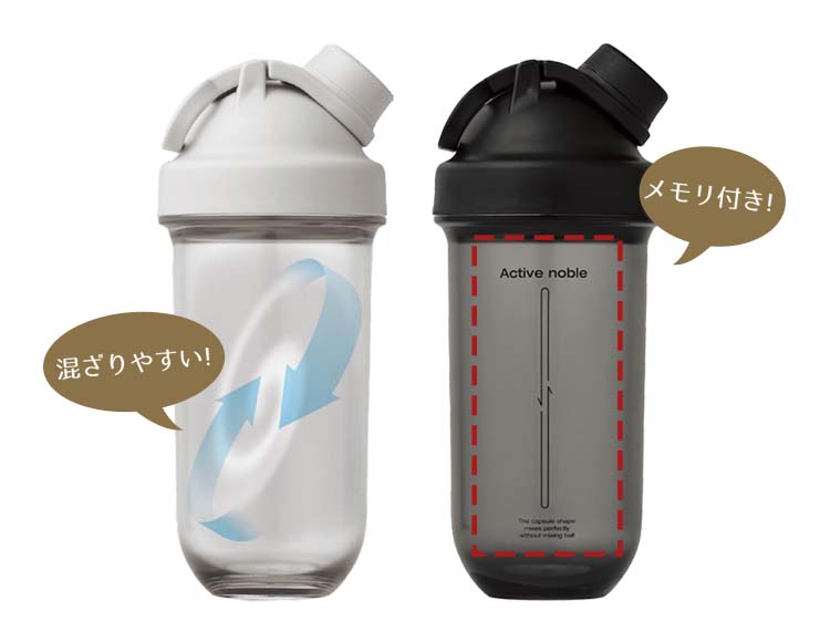 ロック＆ロック ラウンド シェイカーボトル 830ml