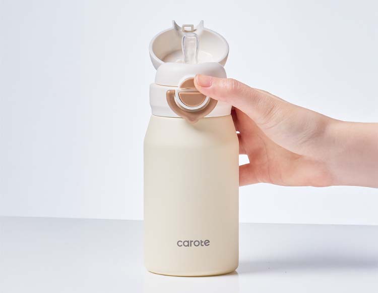 【公式販売店】CAROTE(カローテ) Daily-2Way 保冷専用 マグボトル 350ml ストロー付き